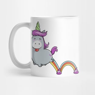 Jumping Unicorn Mug